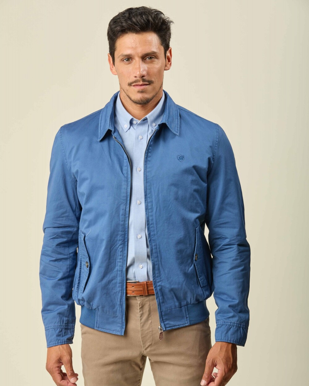 Campera Bomber Azul