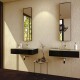 CERAMICA PARA PARED BEIGE RUSTICO DECORADO MATE 33.3X100 BALDOCER GAMAS DE BEIGE