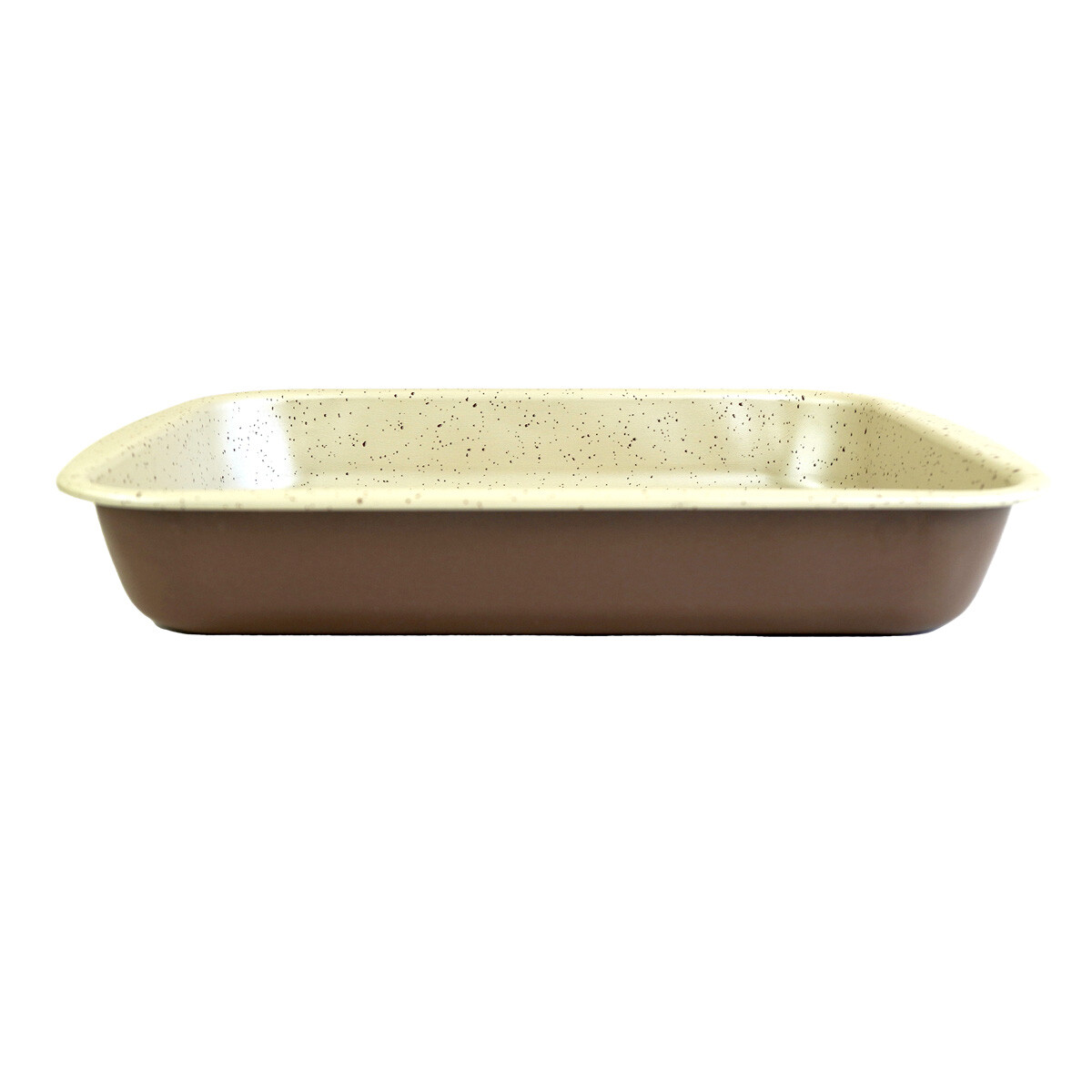 ASADERA HONDA 4.8LT 34X26X5.5CM BEIGE/TERRACOT TROPICOS MARTINAZZO 