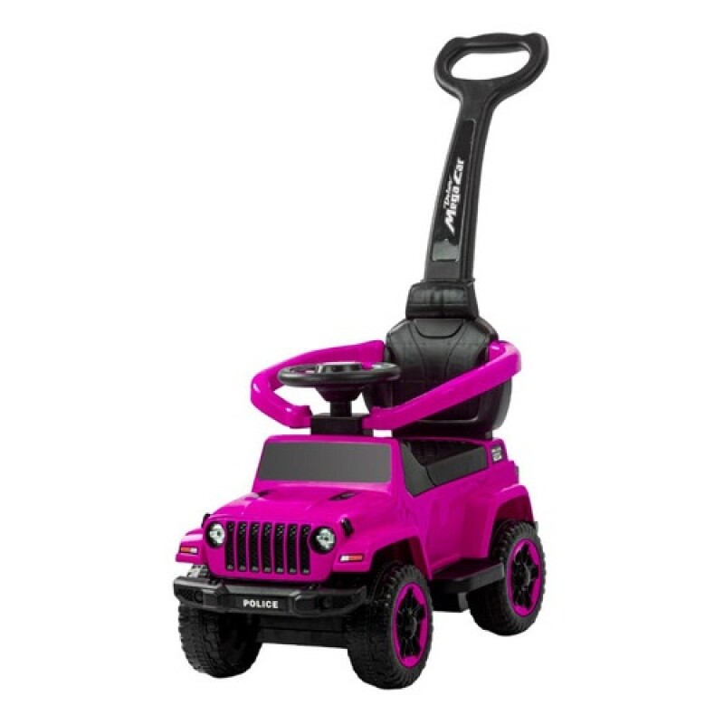 Buggy infantil Bebesit 4x4 con guía y halo de seguridad - Azul Rosa
