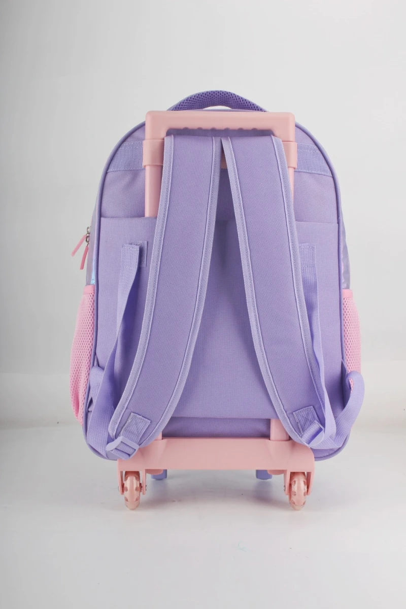 Mochila escolar con ruedas Puffer Multicolor