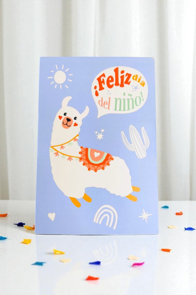 Tarjeta día del niño 10x15 - DISEÑO 1 