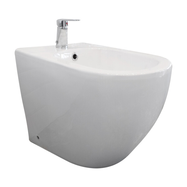 BLANCO BIDET 1 AGUJERO KROWN CON TRANSFERENCIA Blanco Bidet 1 Agujero Krown Con Transferencia