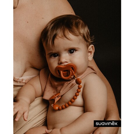 Chupete 6-18M Fisiológico Silicona SX PRO Essence Suavinex Teja