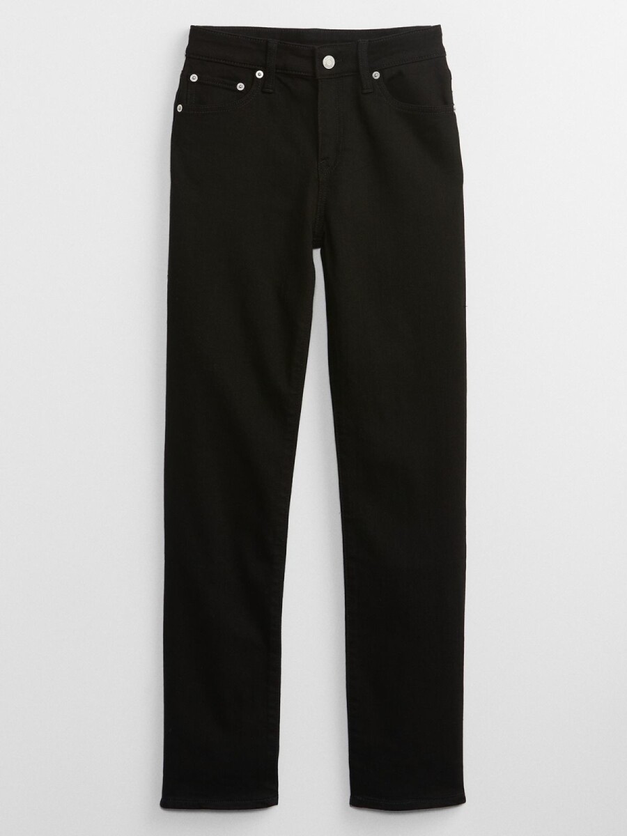 Jean Classic Straight Mujer - Black Wash 