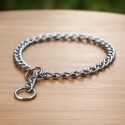 Collar De Ahorque 4 mm × 30 cm PLATEADO