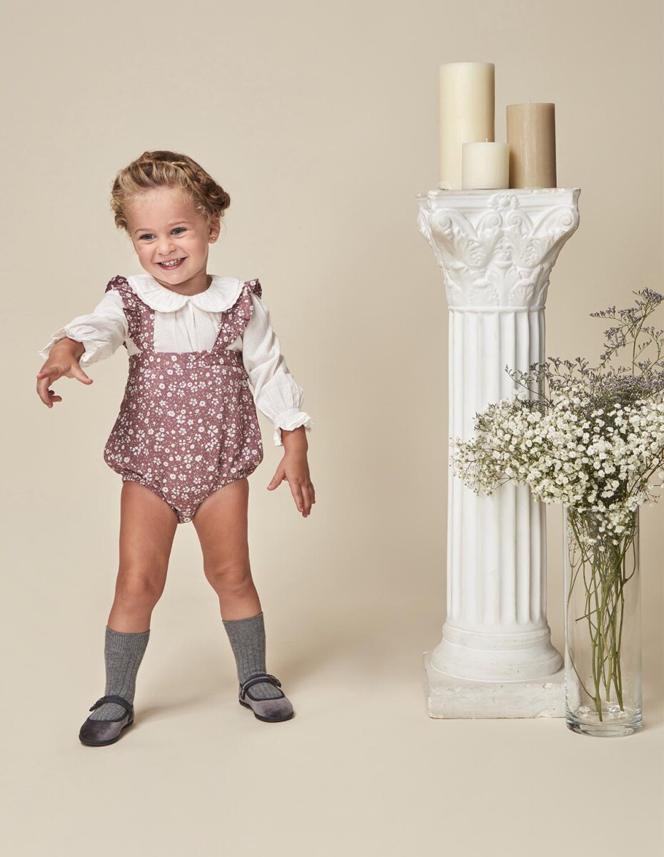 Rana Estampada Con Tirante - Purpura 