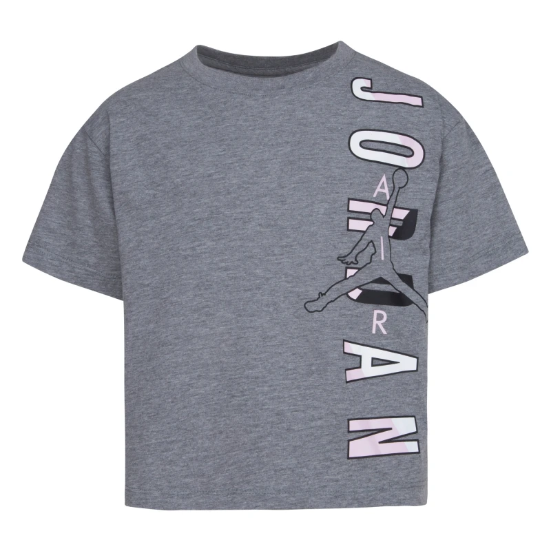 Remera Jordan Hbr Vert Tee de Niña Gris
