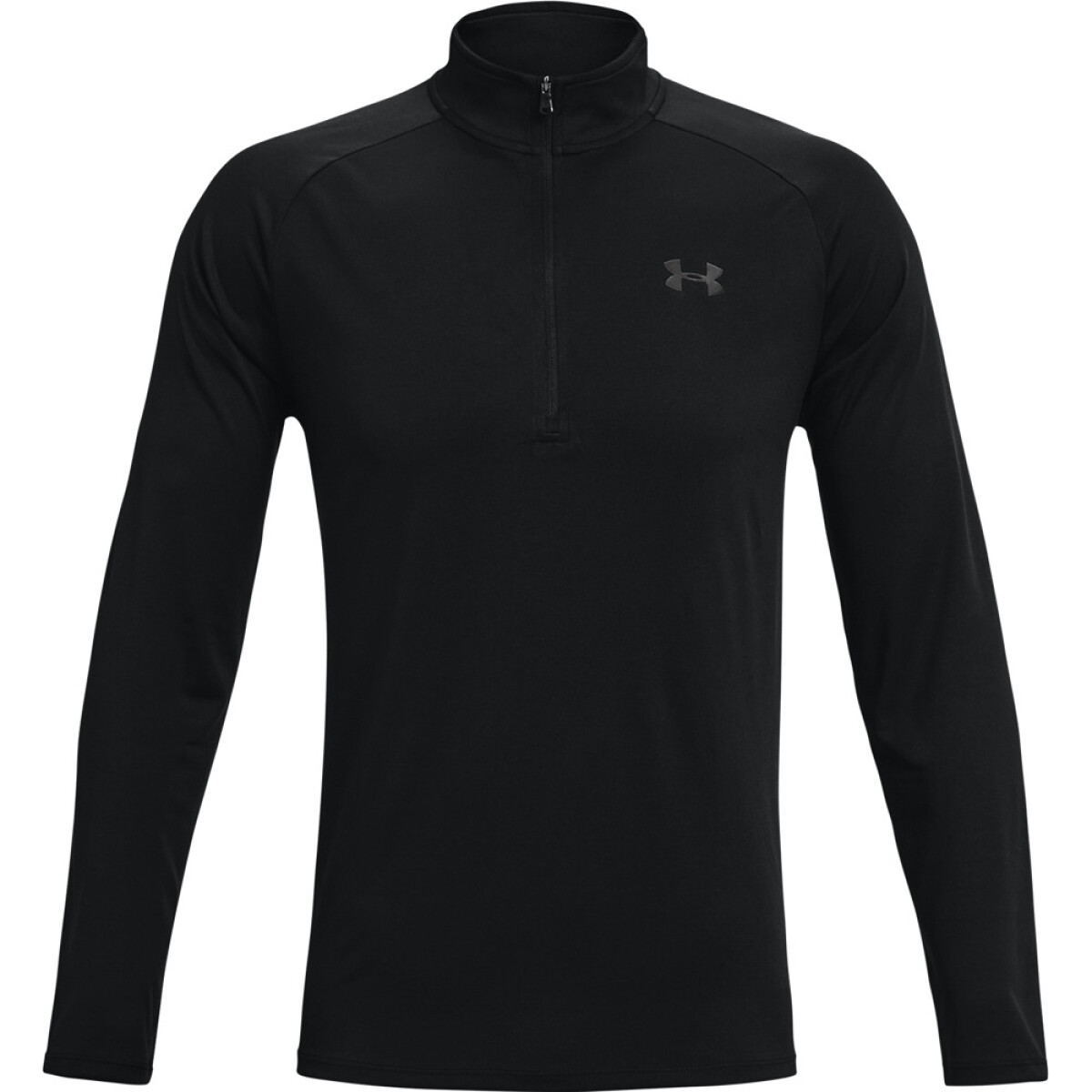 UA Tech 2.0 1/2 Zip-RED - BLK-001 