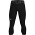 UA HG Armour 3/4 Legging-BLK BLK-001