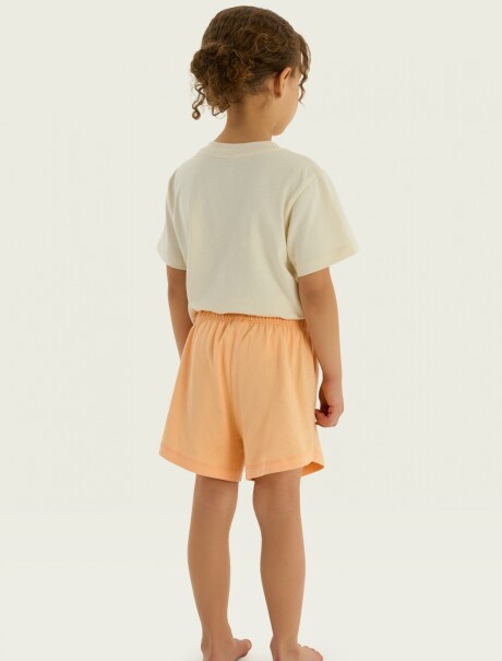 PIJAMA INFANTIL NARANJA