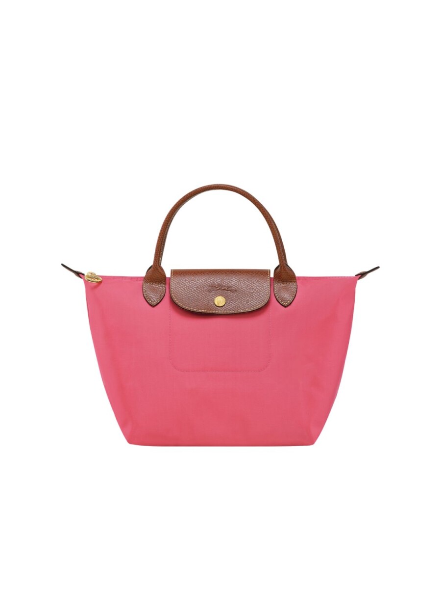 Longchamp -Cartera Longchamp plegable de nylon con cierre y asa corta, Le pliage S 