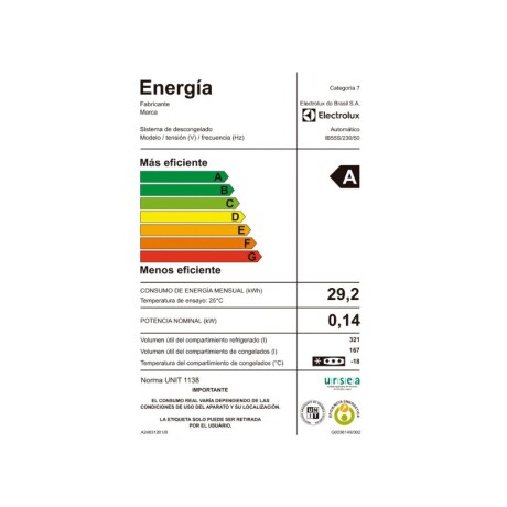 HELADERA ELECTROLUX FREEZER ABAJO 527 Lts. INOX. INVERTER HELADERA ELECTROLUX FREEZER ABAJO 527 Lts. INOX. INVERTER