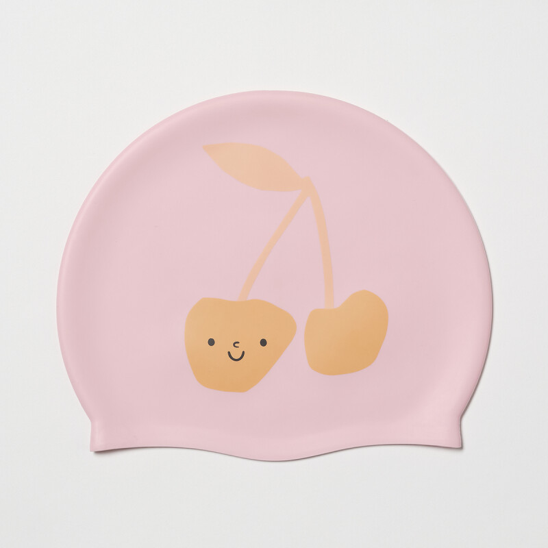Gorra de natación Candy Cherry