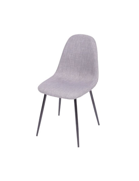SILLA CHARLA LINO/METAL GRIS/NEGRO SILLA CHARLA LINO/METAL GRIS/NEGRO
