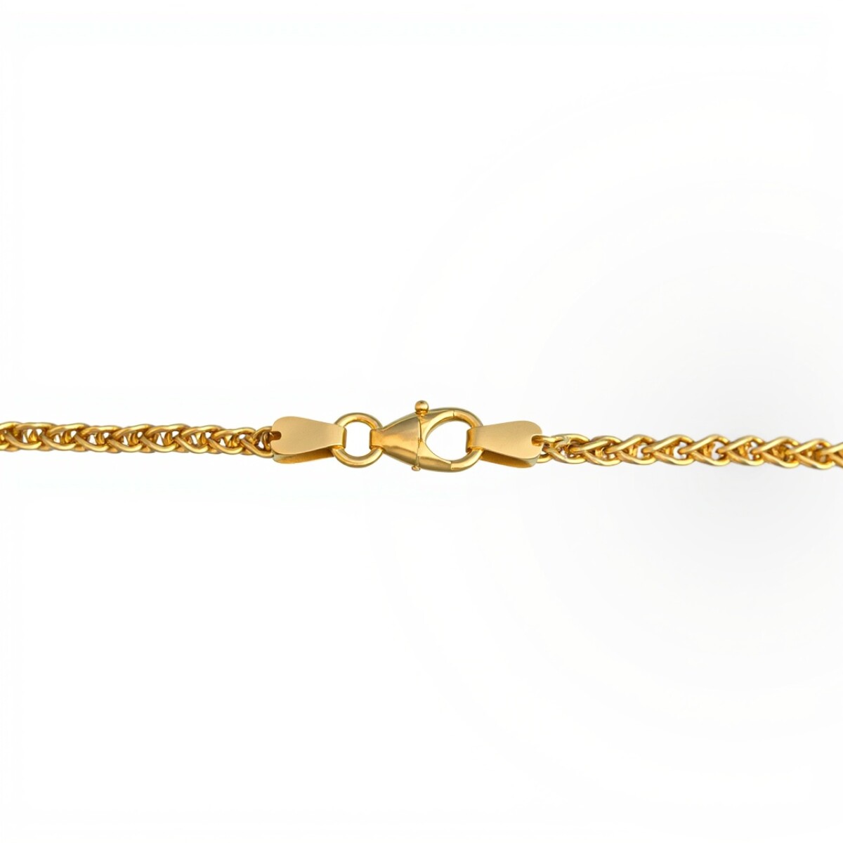 Cadena oro espiga trigo-Oro bajo -Sin Piedra-CD8046 - sinpiedra 