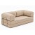 Sillón Cama Teddy Beige