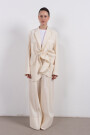 CHAQUETA Crema
