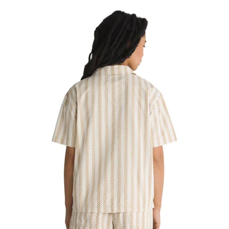 Camisa Vans Spitfire Wheels Ss Wove Sptf - Patron Camisa Vans Spitfire Wheels Ss Wove Sptf - Patron