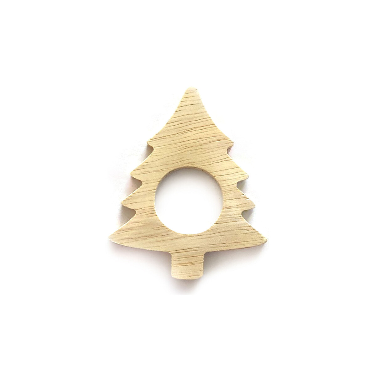 PORTA SERVILLETAS - MADERA MARRON NAVIDAD 