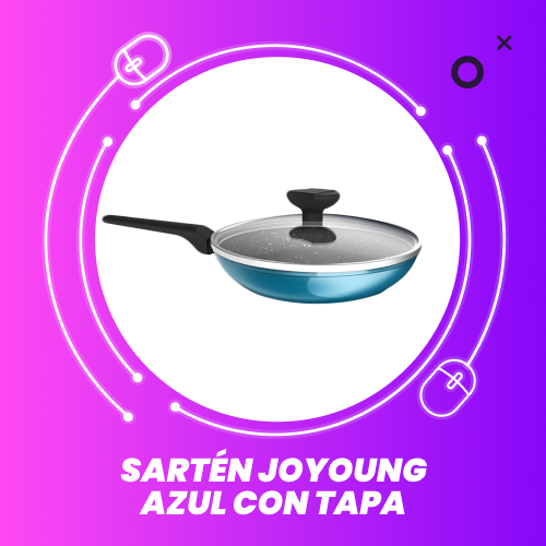 Sartén Joyoung Azul con tapa - Noviembre 2024