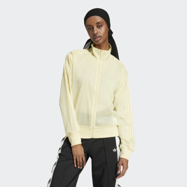 Campera Adidas Adicolor Sheer Amarillo