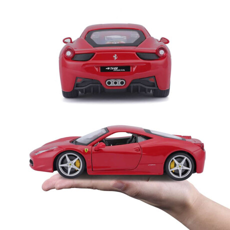 Bburago Ferrari Italia Escala 1:24 Auto de Colección 458 Italia