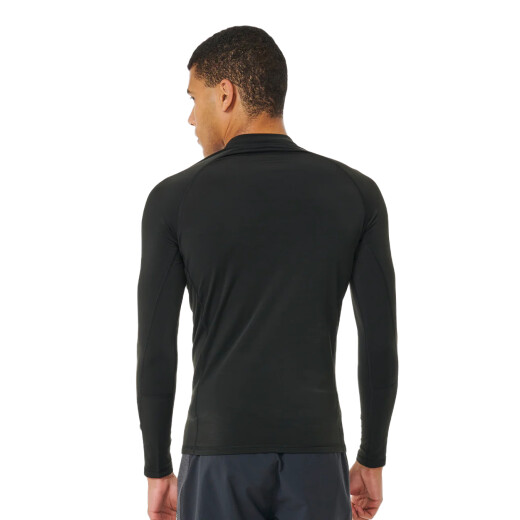 Lycra Rip Curl Icons Upf Brushed - Negro Lycra Rip Curl Icons Upf Brushed - Negro