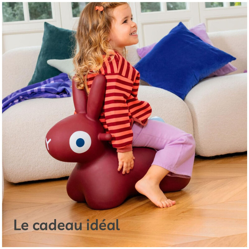 Saltarin Hoppi Bunny Quut Burgundy