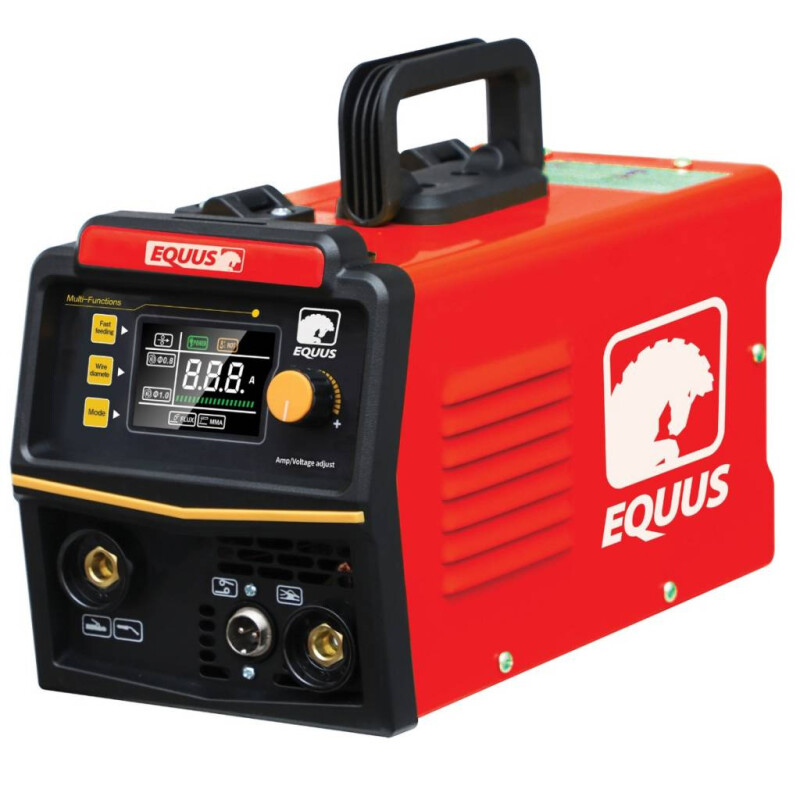 SOLDADORA CON DISPLAY DIGITAL FLUX-MIG/MMA-120AMP EQUUS SOLDADORA CON DISPLAY DIGITAL FLUX-MIG/MMA-120AMP EQUUS