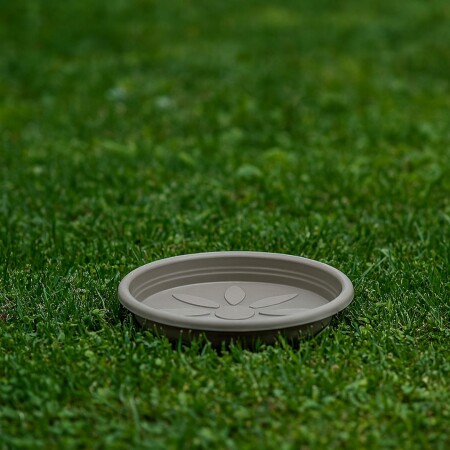 PLATO DE MACETA REDONDO N1 0845 ARENA ARENA