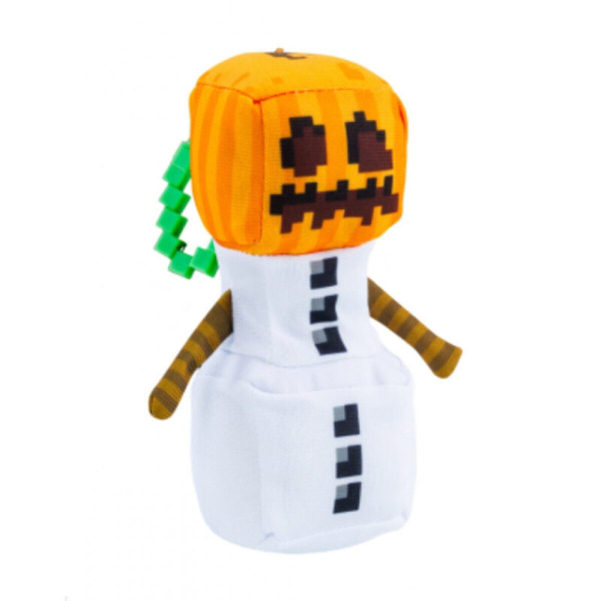 Peluche con Clip Minecraft MC7004 - SNOW-GOLEM 