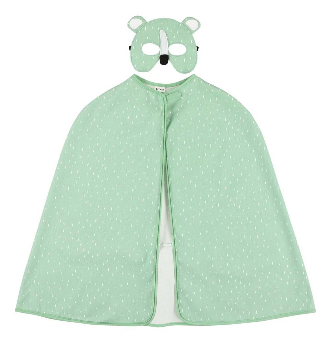 Disfraz Infantil Capa Y Máscara Animales Trixie Divertido - Diseño Oso Polar 