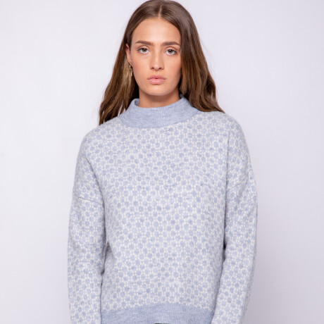 POLERA ELENA Celeste Cielo