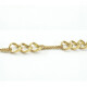 Pulsera En Oro 18K Con Detalle En El Cierre De Topacio Pulsera En Oro 18K Con Detalle En El Cierre De Topacio