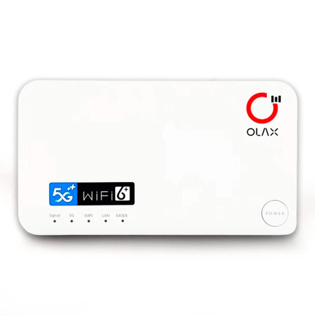 Router Olax 5G/4G 1800MBPS 5GHZ/2,4GHZ 4000MAH 001