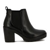 Bota Country Cuero Mujer Negro
