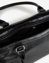 City Cartera Formato Baguette - Negro