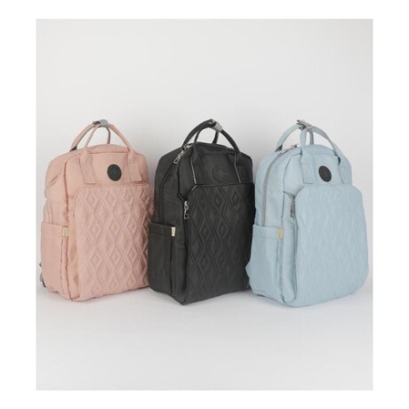 Mochila Canva maternal alta gama Celeste