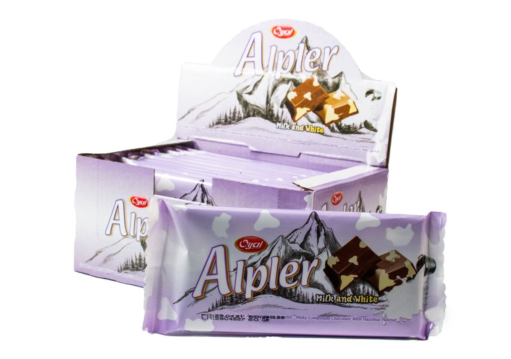 Chocolate ALPER 60grs Display x12 unidades - Mezclado 