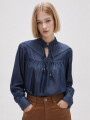 Blusa Falros Azul Indigo