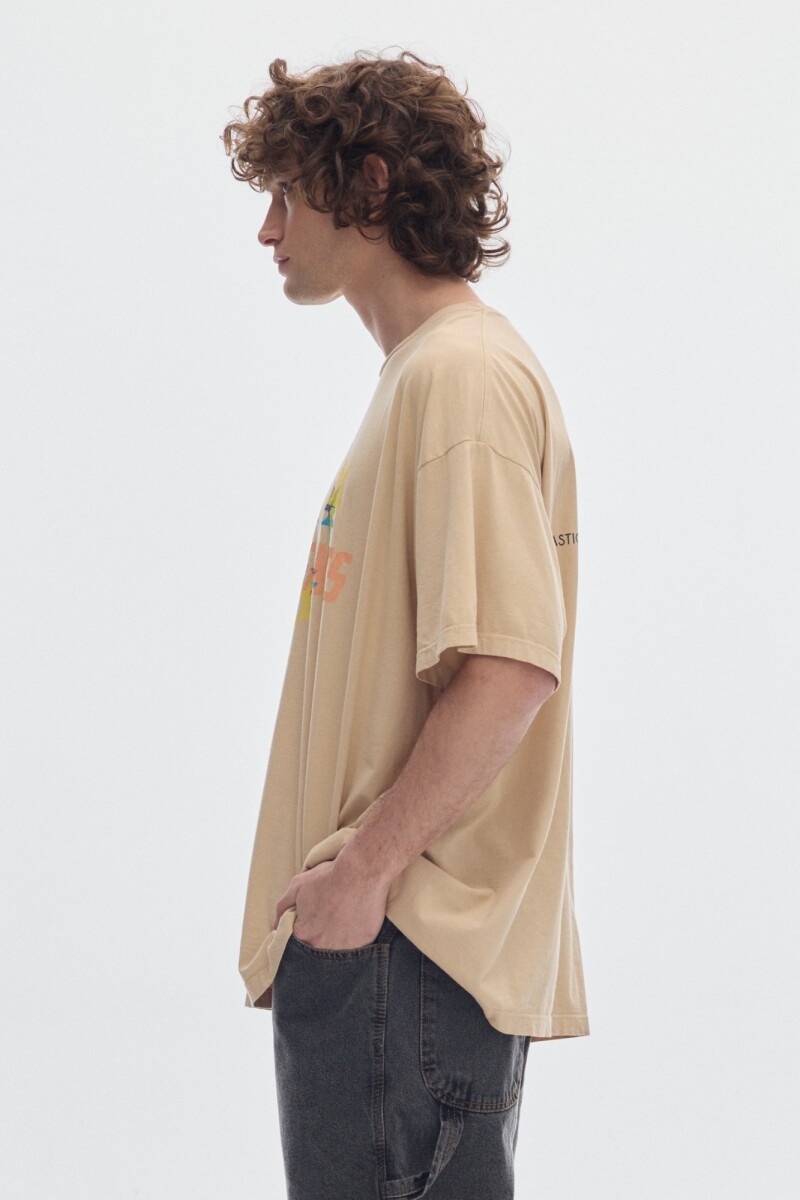 T-shirt Boxy Cream