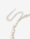 Collares Cortos Color Collar Corto Metal - Plateado Niquel