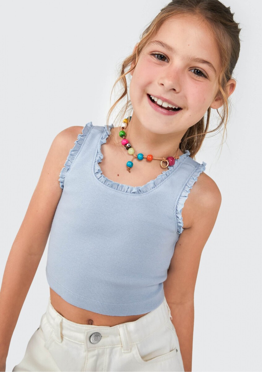 BLUSA INFANTIL - AZUL 