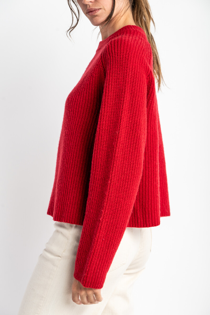 Sweater Lana Rojo