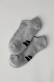 Medias The Everyday Ankle Sock Unisex Classic Grey Heather