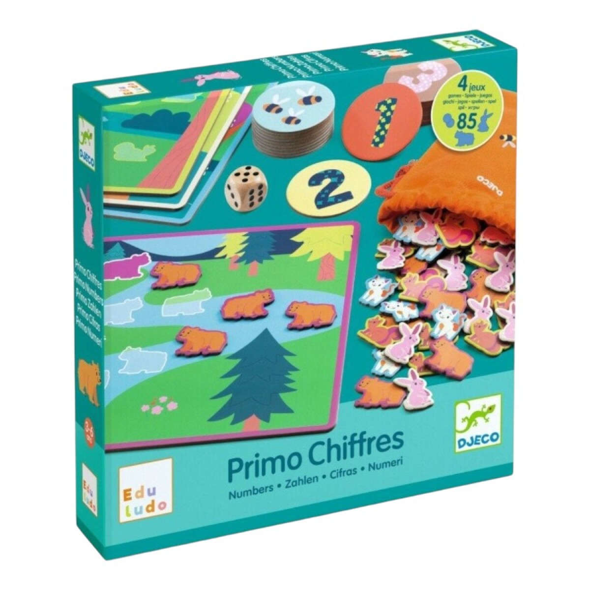 Juego de Mesa Primo Chiffres Djeco 