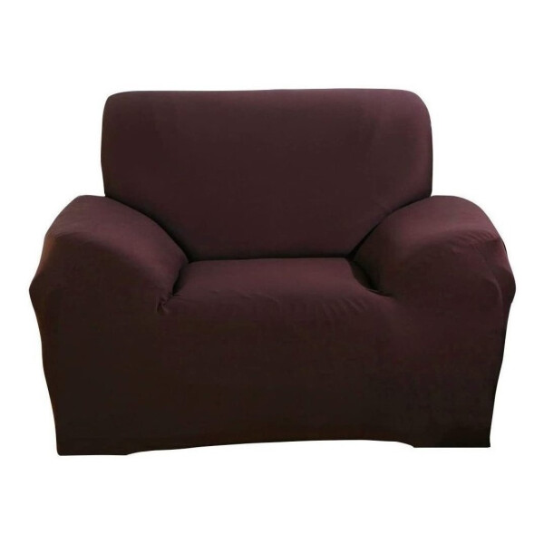 Cubre Sofa Elastico Elastizado Funda 1 Cuerpo Plaza Variante Color Marron