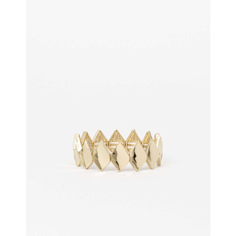 Pulsera Elástica Chapones Dorado