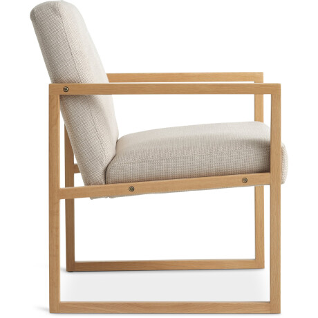 Sillon Kalundborg Tela 1 Cuerpo Arena/Roble